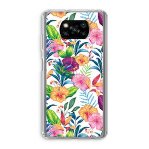 Tropisch 2: Xiaomi Poco X3 NFC Transparant Hoesje