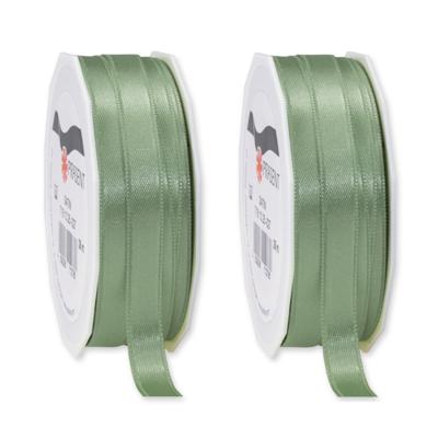 Cadeaulint/sierlint Satijn - 2x - 1 cm x 25 meter - Licht groen - cadeaus inpakken - decoratie Cadeaulint/sierlint Satijn - 2x - 1 cm x 25 meter - Licht groen - cadeaus inpakken - decoratie