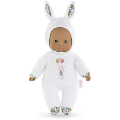 Babypop - COROLLE - Pti'Coeur Wit Konijn - 30 cm - Vanaf 9 maanden
