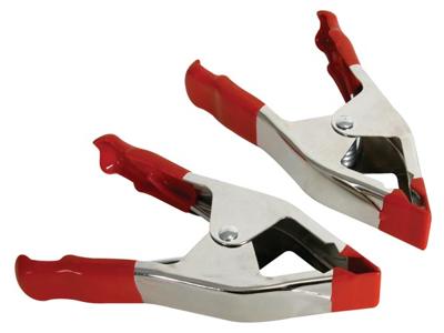 Veerklemmenset 6 inch metaal 2 st. - Velleman