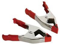 Veerklemmenset 6 inch metaal 2 st. - Velleman