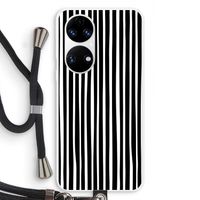 Stripes: Huawei P50 Transparant Hoesje met koord