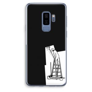 Musketon Painter: Samsung Galaxy S9 Plus Transparant Hoesje