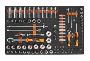 Beta M100 Doppenset | SMS Module Large | 1/2 + 1/4 Inch | 98-Dlg - 024500100