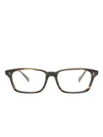 Oliver Peoples lunettes de vue Edelson à monture rectangulaire - Marron