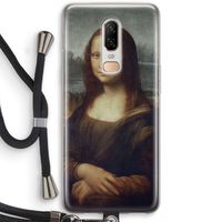 Mona Lisa: OnePlus 6 Transparant Hoesje met koord
