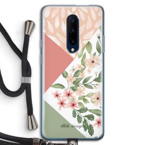 Sweet heaven geometrics: OnePlus 7 Pro Transparant Hoesje met koord