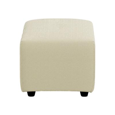 HKliving Vint hocker small Corduroy Rib Hay