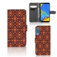 Samsung Galaxy A7 (2018) | Telefoon Hoesje | Batik Brown