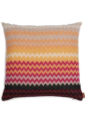 Missoni Home coussin Humbert à motif géométrique - Orange