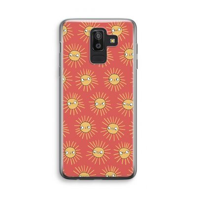 Zon: Samsung Galaxy J8 (2018) Transparant Hoesje