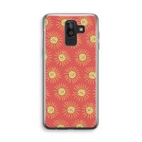 Zon: Samsung Galaxy J8 (2018) Transparant Hoesje