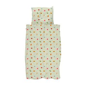 SNURK Macarons Dekbedovertrek 140 x 220 cm - Groen
