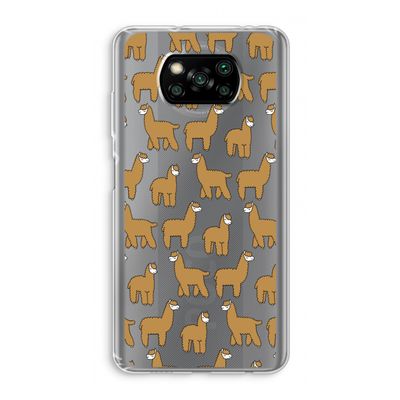 Alpacas: Xiaomi Poco X3 Pro Transparant Hoesje