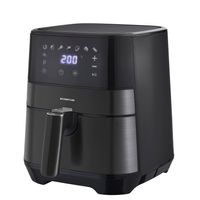 Inventum GF350HLDB - Airfryer - Hetelucht friteuse - 3,5 liter - 8 automatische programma's - 80 tot 200°C - 1500 watt - - thumbnail