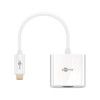 USB-C naar HDMI kabel - 3840*2160p @ 60Hz & 3D - USB-C adapterkabel - 0,2 meter - Wit