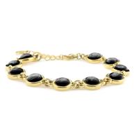 Qoss Armband Loïs Zwart | Goud