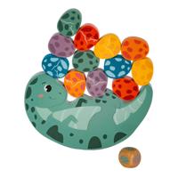 Small Foot - houten balansspel dino, 14dlg.