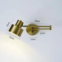 LUXARM Verstelbare Wandlamp met Lange Arm