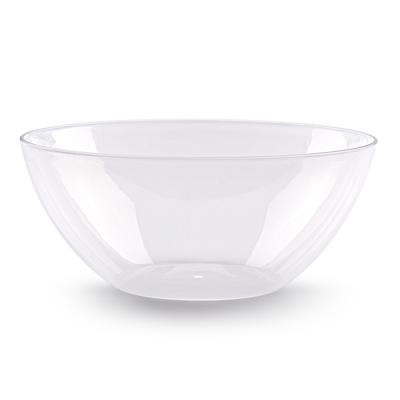 Plasticforte Serveerschaal - D23 x H10 cm - kunststof - mat - 2500 ml - saladeschaal Plasticforte Serveerschaal - D23 x H10 cm - kunststof - mat - 2500 ml - saladeschaal