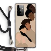 Sweet creatures: Samsung Galaxy A72 5G Transparant Hoesje met koord