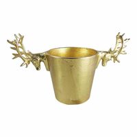 Goudkleurige Wijnkoeler Hert (32 x 15,5 cm) - thumbnail