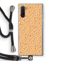 Camouflage: Samsung Galaxy Note 10 Transparant Hoesje met koord