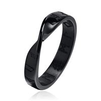 Mendes Nordic Heren Ring- Rune Script Black-19mm