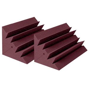 Auralex LENRD Burgundy 30x30x61cm bass trap rood (4-delig)