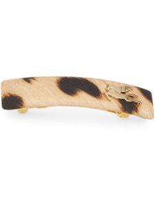 ETRO barrette à imprimé léopard - Tons neutres