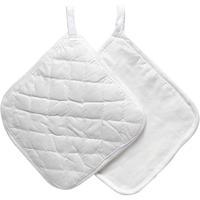 Creativ Company Pannenlappen, afm 20x20 cm, 145 gr, wit, 4 stuk/ 1 doos