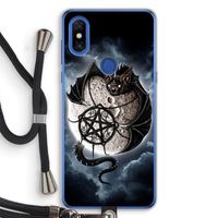 Volle maan: Xiaomi Mi Mix 3 Transparant Hoesje met koord