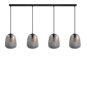 Hanglamp Benn zwart 4 lichts