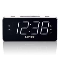 Lenco CR-18 Wekkerradio Wit Lenco CR-18 Wekkerradio Wit