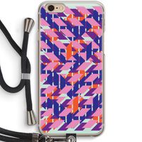 Skew Blush 3: iPhone 6 / 6S Transparant Hoesje met koord