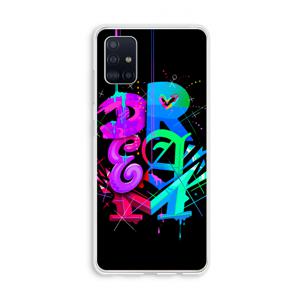 Dream: Galaxy A51 4G Transparant Hoesje