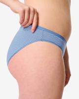 HEMA Damesslip katoen - 2 stuks blauw (blauw)