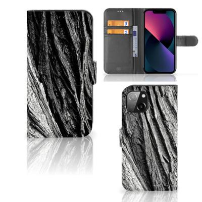 Book Style Case Apple iPhone 13 Boomschors Grijs