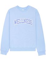 Sporty & Rich sweat Wellness en coton - Bleu