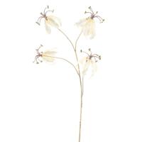 Gloriosa lily spray ardesio creme 85 cm kunstbloem Buitengewoon de Boet - Buitengewoon de boet