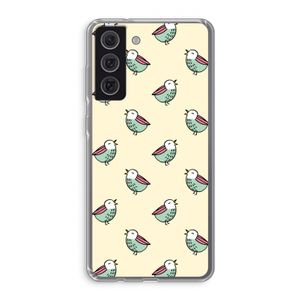 Vogeltjes: Samsung Galaxy S21 FE Transparant Hoesje