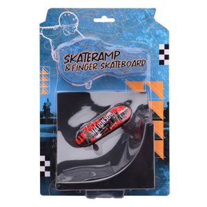 Johntoy vingerskateboard met ramp
