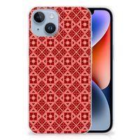 Apple iPhone 14 TPU bumper Batik Rood