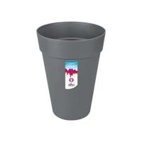ELHO Loft Urban Ronde bloempot High 42 - Zwart - Ø 42 x H 56 cm - buiten - 100% gerecycled