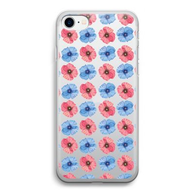 Klaproosjes: iPhone SE 2020 Transparant Hoesje