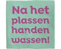 Tegeltje handen wassen - Plenty gifts spellen