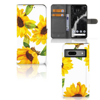 Hoesje voor Google Pixel 7 Zonnebloemen - thumbnail