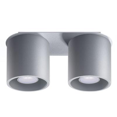Plafondlamp ORBIS 2 grijs