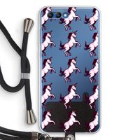 Musketon Unicorn: Honor 10 Transparant Hoesje met koord