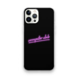 Vice Black: iPhone 12 Pro Max Transparant Hoesje